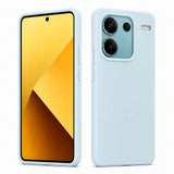 Xiaomi Redmi Note 13 Pro+ 5G Silicone Pro Silikon Hülle in Wolkenblau – Produktansicht