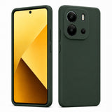 Xiaomi Redmi Note 14 4G Silicone Pro Silikon Hülle in Tannengrün – Produktansicht