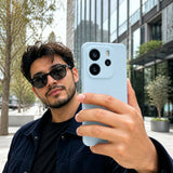 Xiaomi Redmi Note 14 4G Silicone Pro Silikon Hülle Wolkenblau – Detailansicht 6