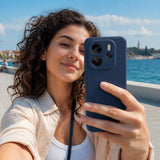 Xiaomi Redmi Note 14 5G Silicone Pro Silikon Hülle Marineblau – Detailansicht 6