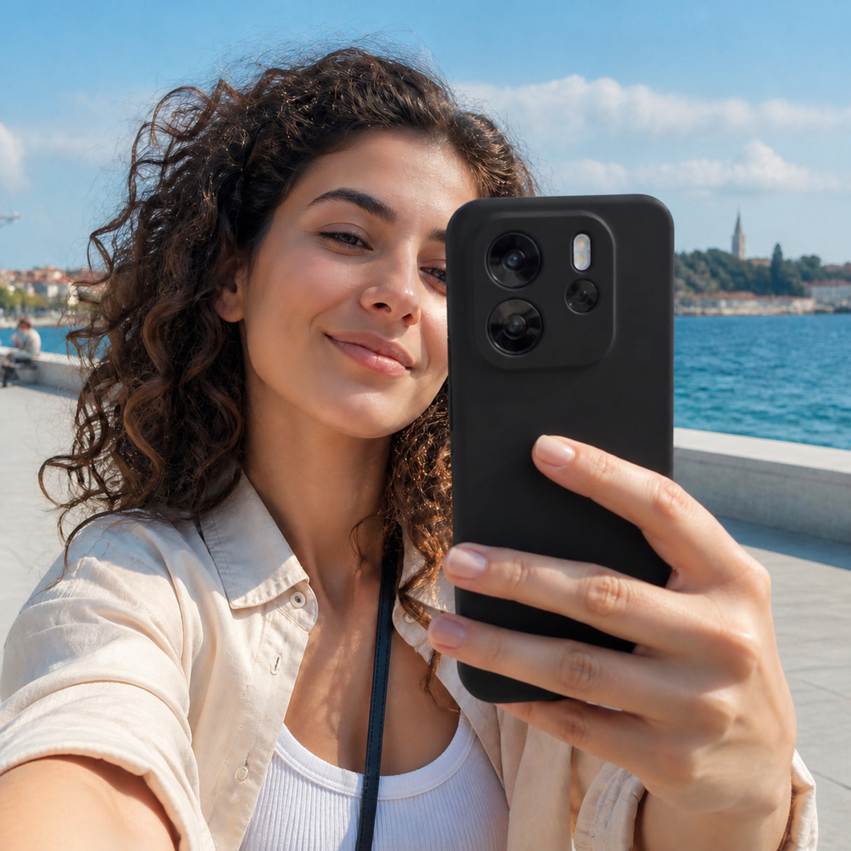 Xiaomi Redmi Note 14 5G Silicone Pro Silikon Hülle Schwarz – Detailansicht 6