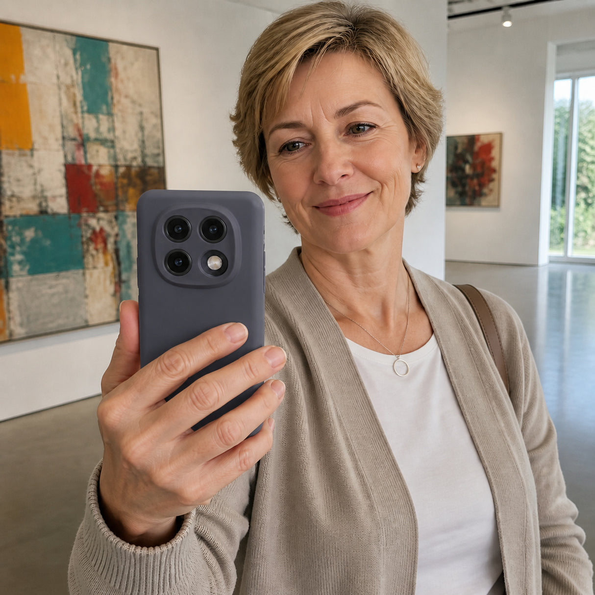 Xiaomi Redmi Note 14 Pro 5G Silicone Pro Silikon Hülle Anthrazit – Detailansicht 6