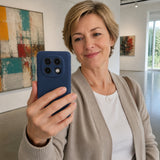 Xiaomi Redmi Note 14 Pro 5G Silicone Pro Silikon Hülle Marineblau – Detailansicht 6