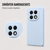 Xiaomi Redmi Note 14 Pro 5G Silicone Pro Silikon Hülle Wolkenblau – Detailansicht 2
