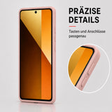 Xiaomi Redmi Note 14 Pro+ 5G Silicone Pro Silikon Hülle Altrosa – Detailansicht 3