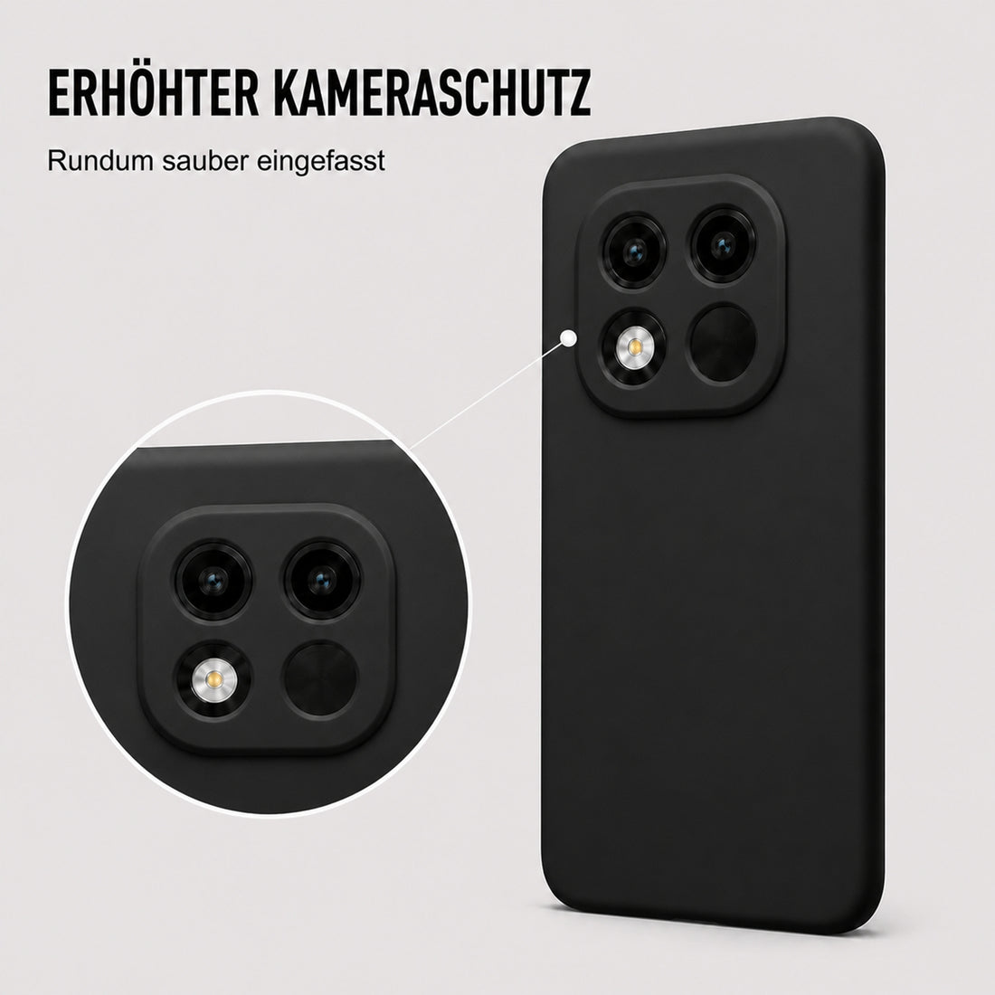 Erhöhter Rahmen für die Kamera