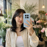 Xiaomi Redmi Note 15 Pro 4G Silicone Pro Silikon Hülle Wolkenblau – Detailansicht 6