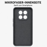 Xiaomi Redmi Note 15 Pro 5G Silicone Pro Silikon Hülle Anthrazit – Detailansicht 4