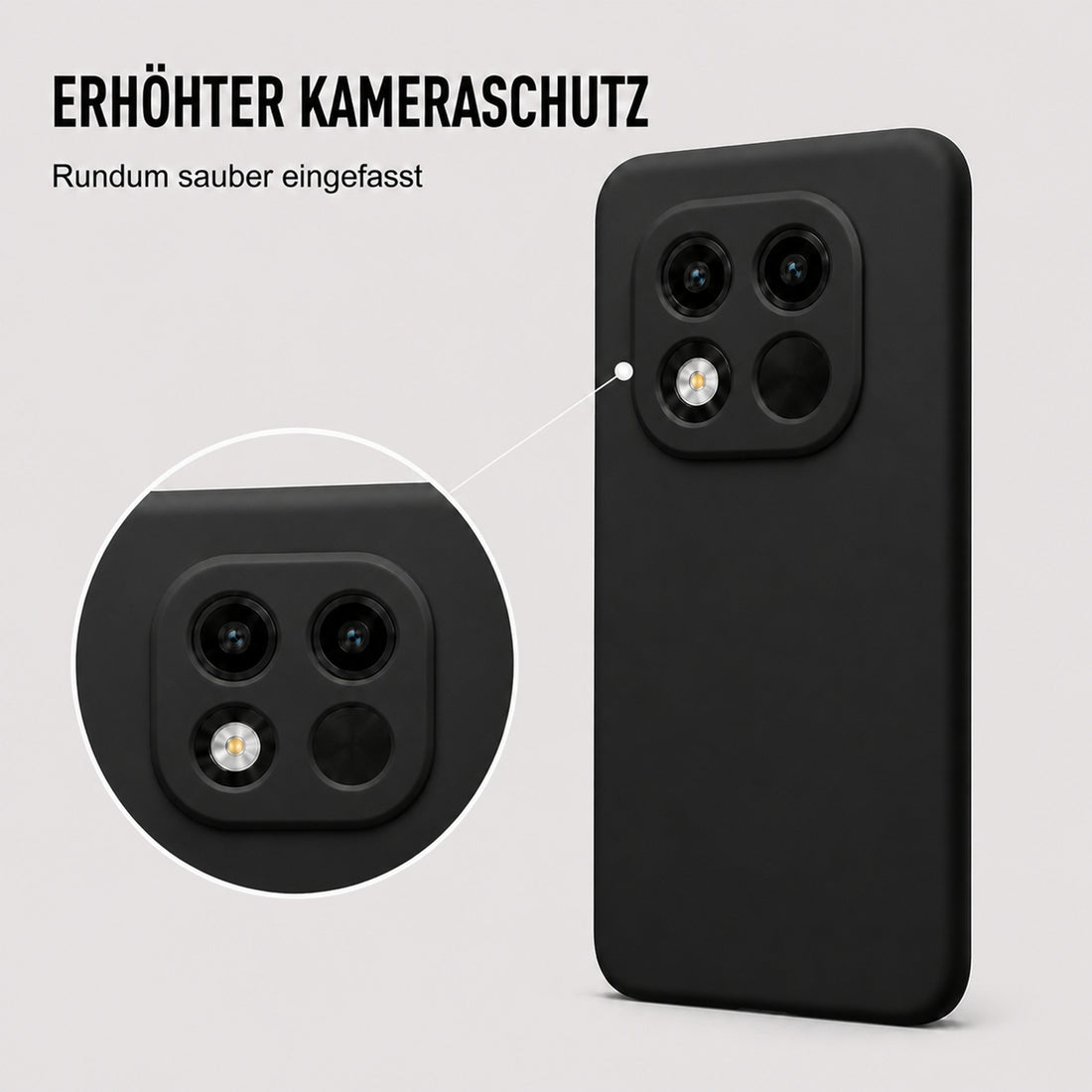 Erhöhter Rahmen für die Kamera