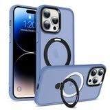 Funktionale und schützende MagSafe Hülle für iPhone 12 / 12 Pro in Blau