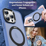 Funktionale und schützende MagSafe Hülle für iPhone 12 Pro Max in Blau