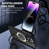 Funktionale und schützende MagSafe Hülle für iPhone 13 / 14 in Schwarz