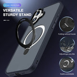 Funktionale und schützende MagSafe Hülle für iPhone 16 in Dunkelblau