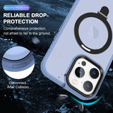 Funktionale und schützende MagSafe Hülle für iPhone 16 Pro Max in Blau