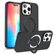 Funktionale und schützende MagSafe Hülle für iPhone 16 Pro Max in Schwarz