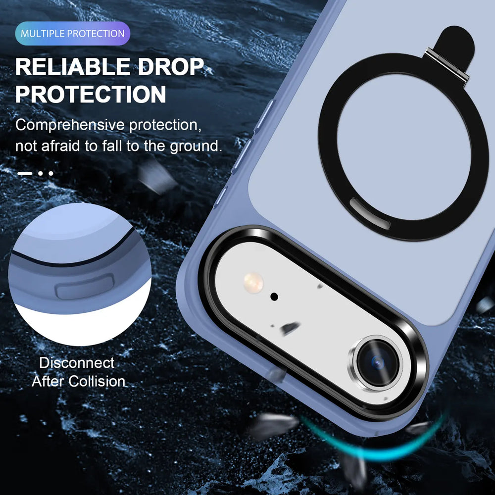 Funktionale und schützende MagSafe Hülle für iPhone 17 Air in Blau