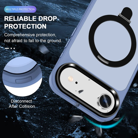 Funktionale und schützende MagSafe Hülle für iPhone 17 Air in Blau