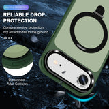 Funktionale und schützende MagSafe Hülle für iPhone 17 Air in Grün