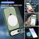 Funktionale und schützende MagSafe Hülle für iPhone 17 Air in Grün