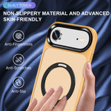 Funktionale und schützende MagSafe Hülle für iPhone 17 Air in Orange