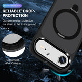 Funktionale und schützende MagSafe Hülle für iPhone 17 Air in Schwarz