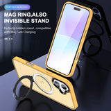 Funktionale und schützende MagSafe Hülle für iPhone 17 in Orange
