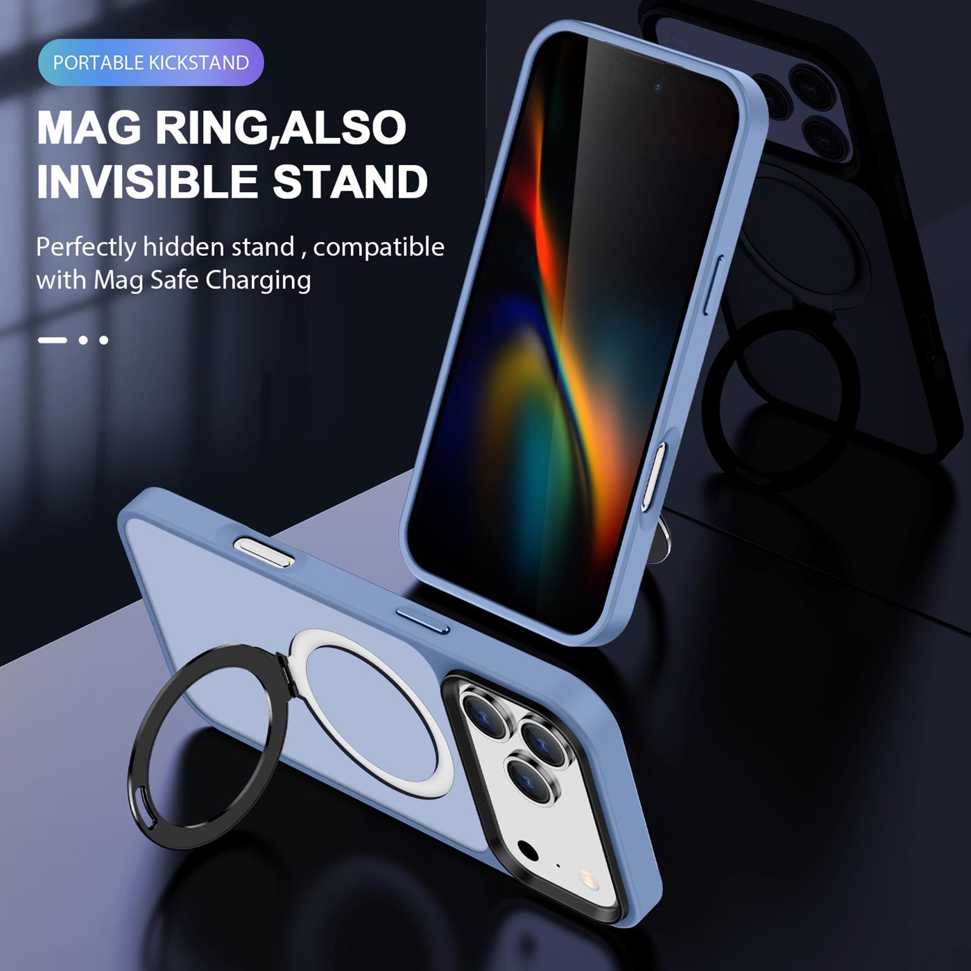iPhone 18 Pro - MagSafe Hülle mit Aufstellring
