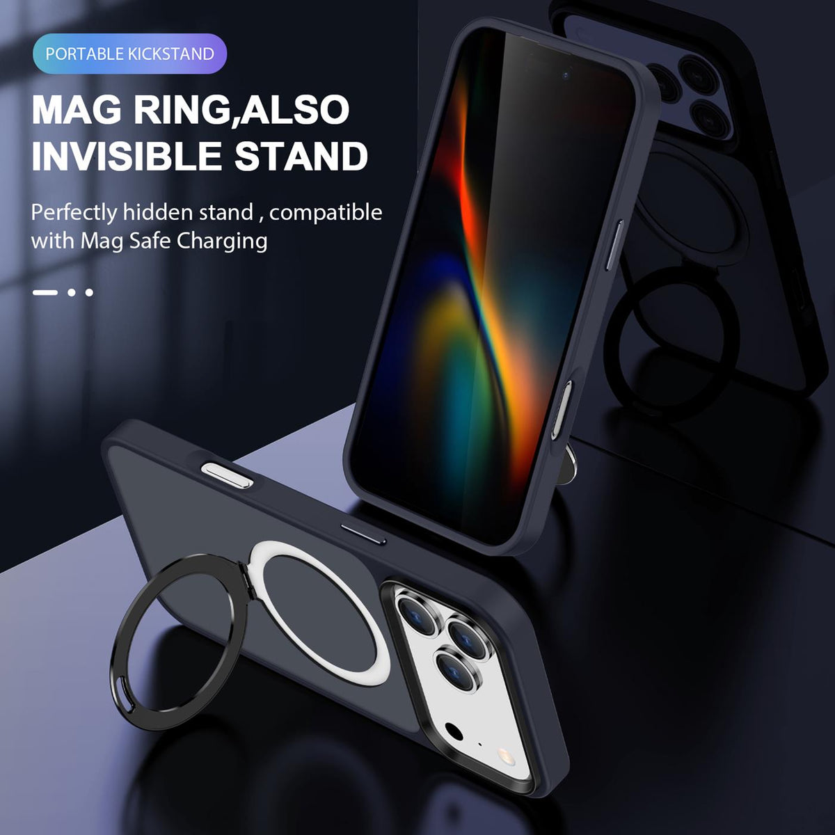 iPhone 18 Pro Max - MagSafe Hülle mit Aufstellring