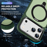 Funktionale und schützende MagSafe Hülle für iPhone 17 Pro Max in Grün