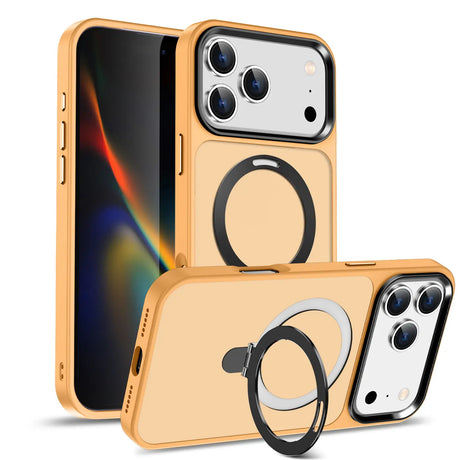 Funktionale und schützende MagSafe Hülle für iPhone 17 Pro Max in Orange