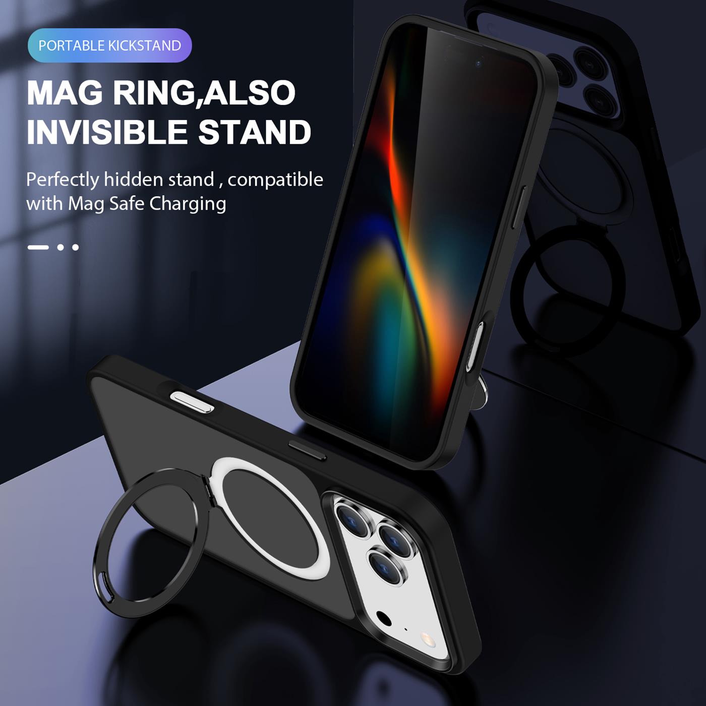 iPhone 18 Pro Max - MagSafe Hülle mit Aufstellring