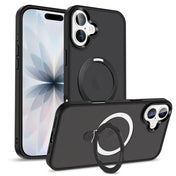 Funktionale und schützende MagSafe Hülle für iPhone 17 in Schwarz