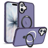 Funktionale und schützende MagSafe Hülle für iPhone 17 in Lila