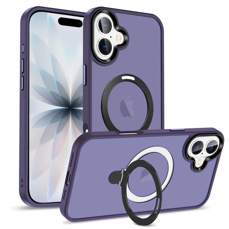 Funktionale und schützende MagSafe Hülle für iPhone 17 in Lila