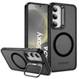 Funktionale und schützende MagSafe Hülle für Samsung Galaxy S24 in Schwarz