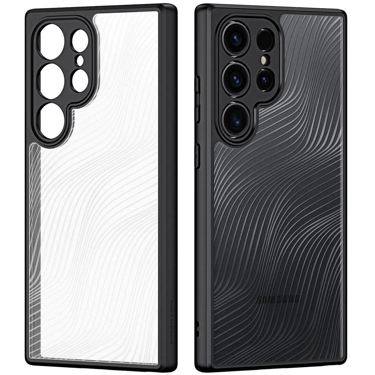 Dux Ducis Aimo Schutzhülle für Samsung Galaxy S24 Ultra – Elegantes Wellenmuster und schützendes Design