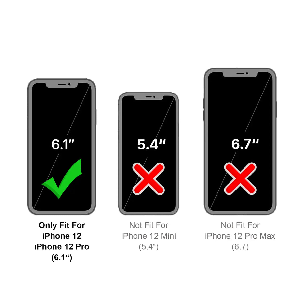 Stoßfeste und stylische robuste Handyhülle für iPhone 12 / 12 Pro