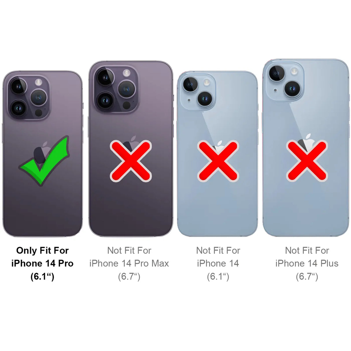 Stoßfeste und stylische robuste Handyhülle für iPhone 14 Pro
