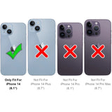 Stoßfeste und stylische robuste Handyhülle für iPhone 14