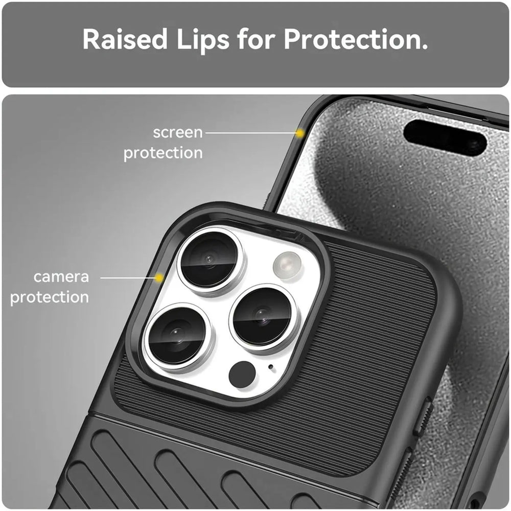 Stoßfeste und stylische robuste Handyhülle für iPhone 16 Pro