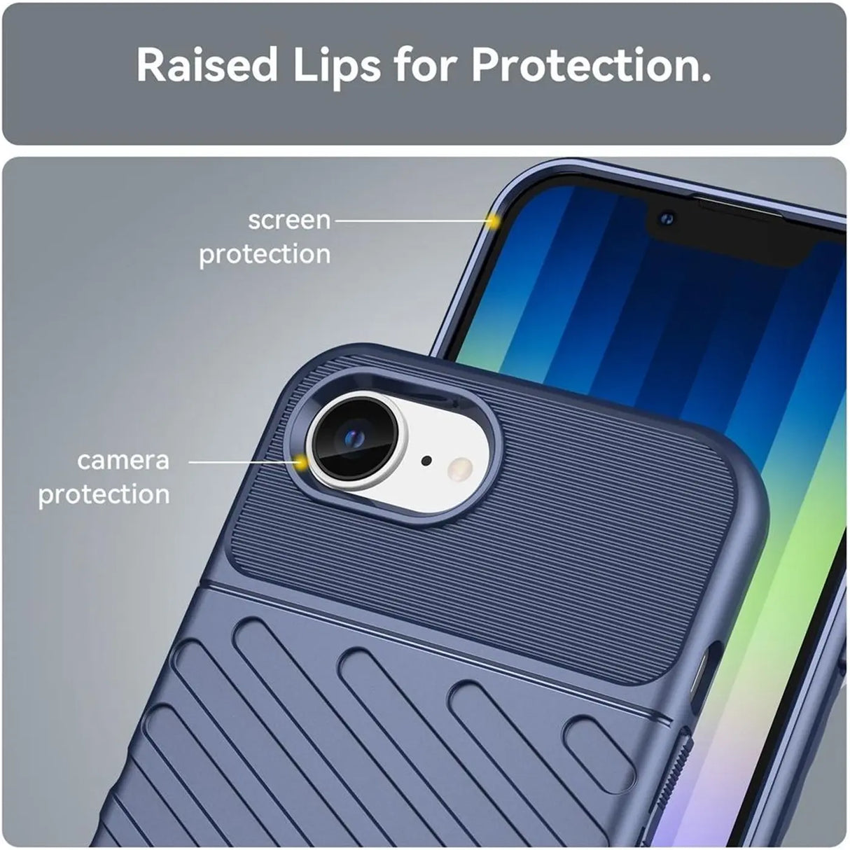 Stoßfeste und stylische robuste Handyhülle für Apple iPhone 16e