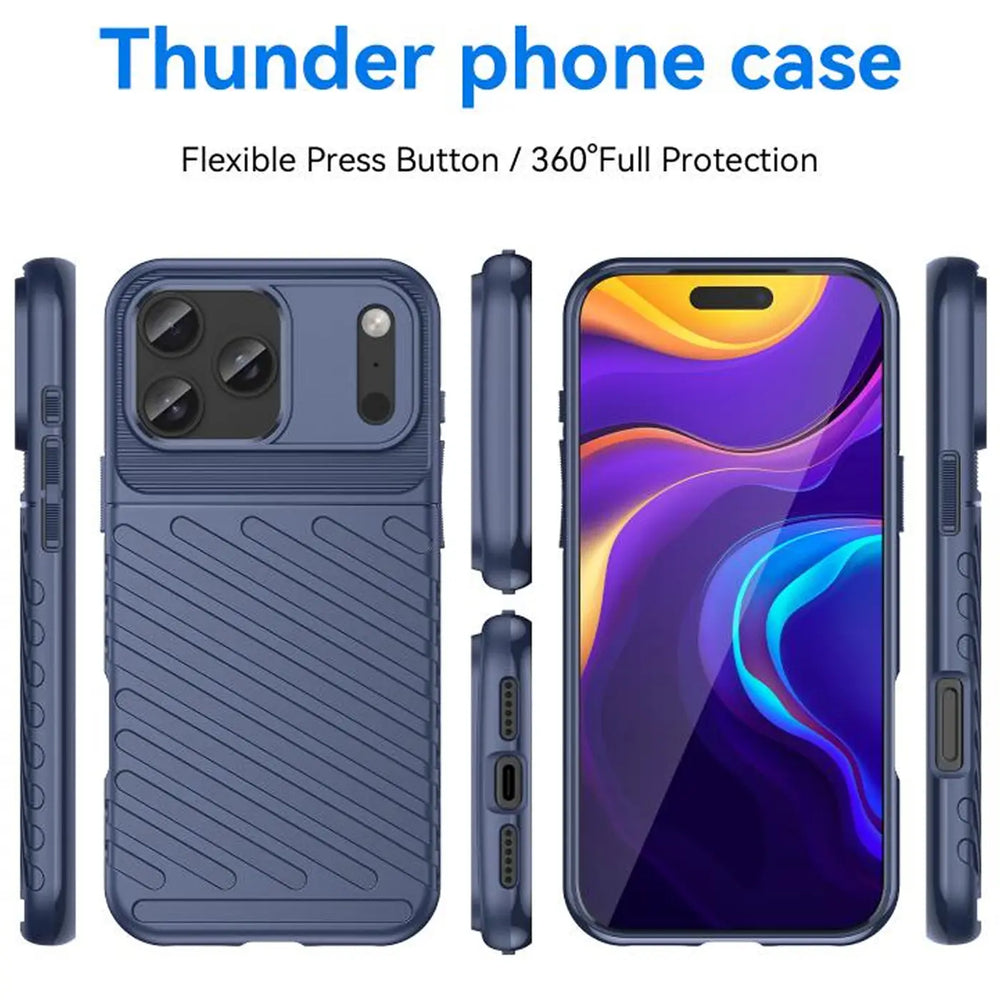 Stoßfeste und stylische robuste Handyhülle für iPhone 17 Pro Max