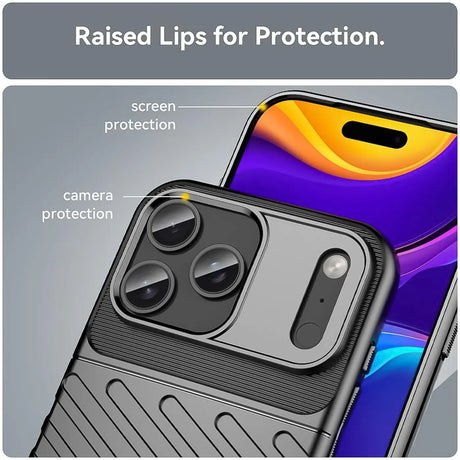 Stoßfeste und stylische robuste Handyhülle für iPhone 17 Pro