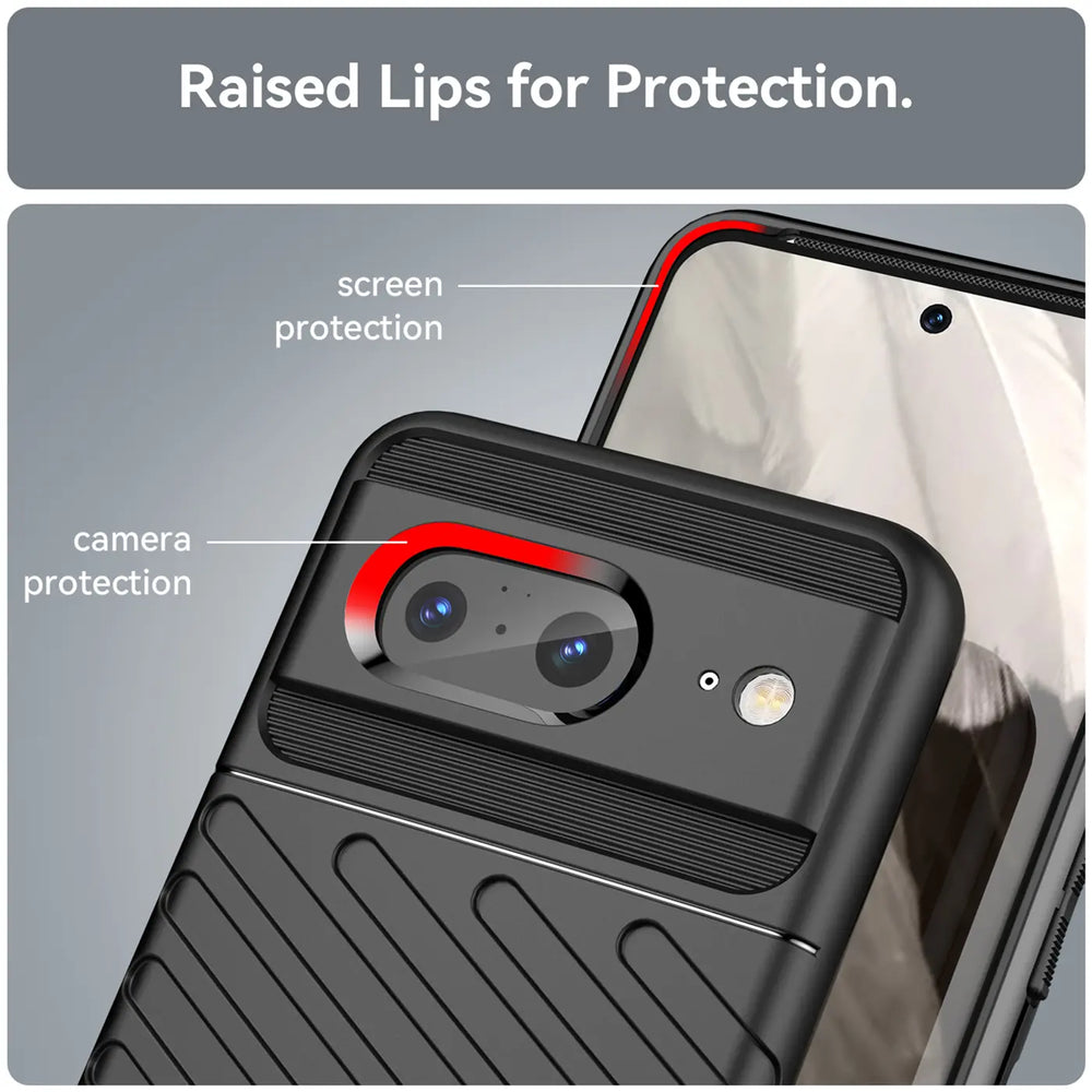 Stoßfeste und stylische robuste Handyhülle für Google Pixel 8