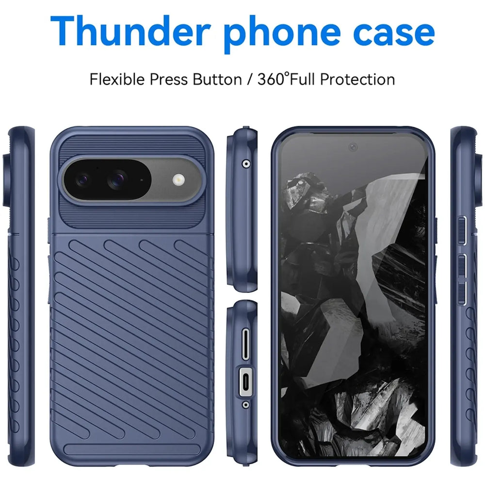 Stoßfeste und stylische robuste Handyhülle für Google Pixel 9