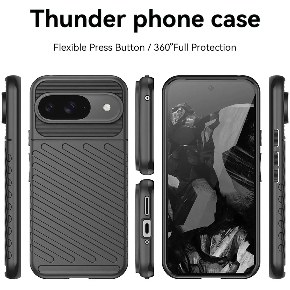 Stoßfeste und stylische robuste Handyhülle für Google Pixel 9