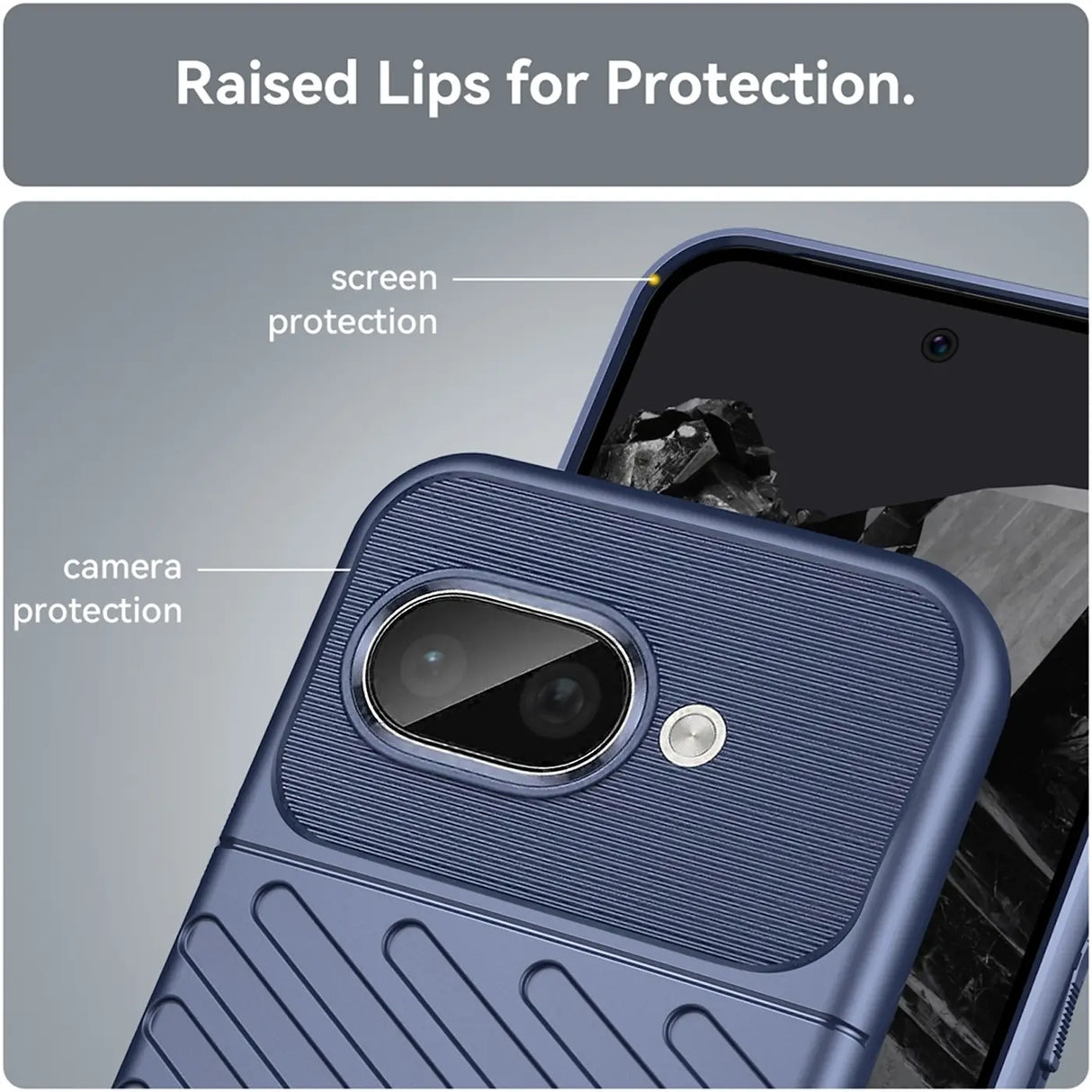 Stoßfeste und stylische robuste Handyhülle für Google Pixel 9a