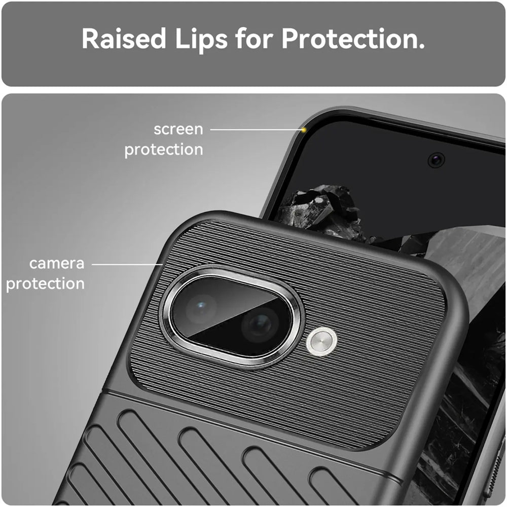 Stoßfeste und stylische robuste Handyhülle für Google Pixel 9a