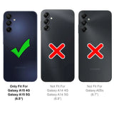 Stoßfeste und stylische robuste Handyhülle für Samsung Galaxy A15 4G / 5G