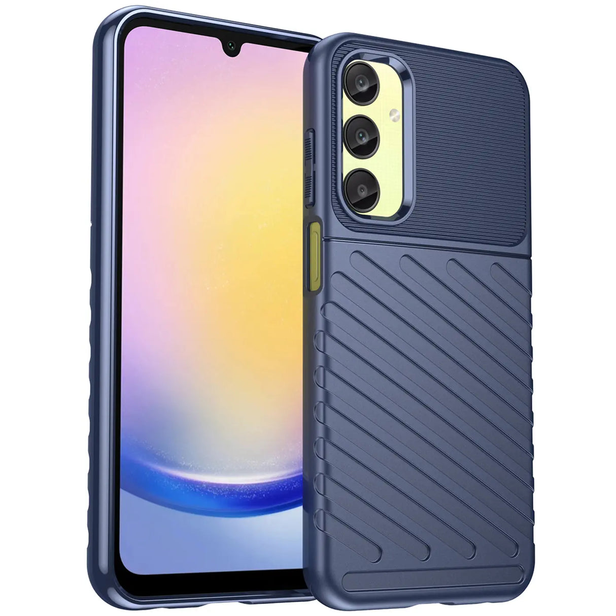 Stoßfeste und stylische robuste Handyhülle für Samsung Galaxy A25 5G